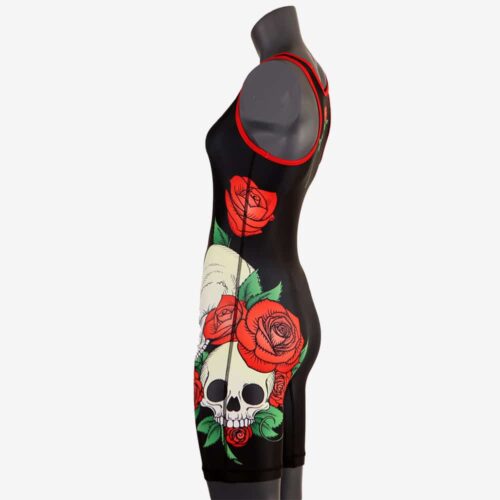 Skulls & Roses - Womens Singlet - Image 12