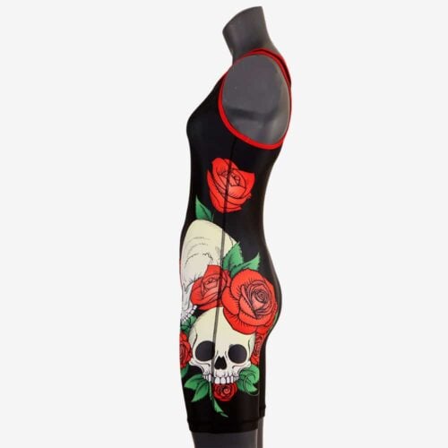Skulls & Roses - Womens Singlet - Image 11