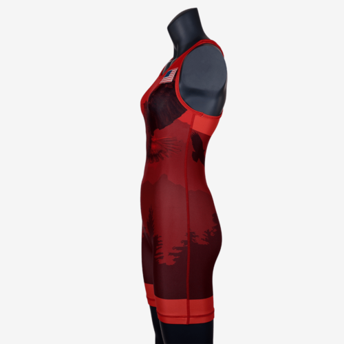 2019 Freestyle Soaring Eagle Singlet Womens - Red - Image 28