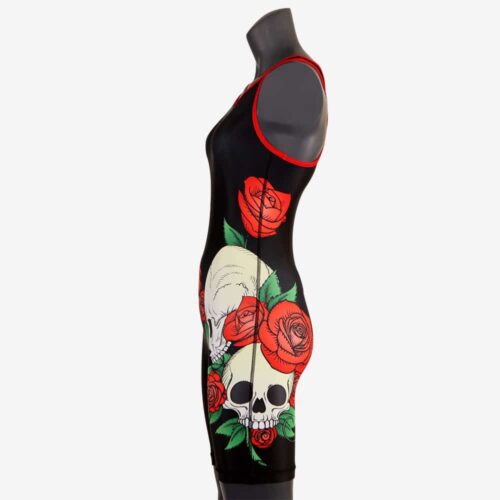 Skulls & Roses - Womens Singlet - Image 10