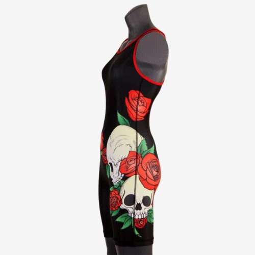 Skulls & Roses - Womens Singlet - Image 9