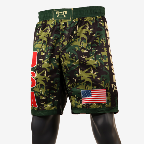 MyHOUSE USA "Wrestler Camo" Shorts - Green - Image 28