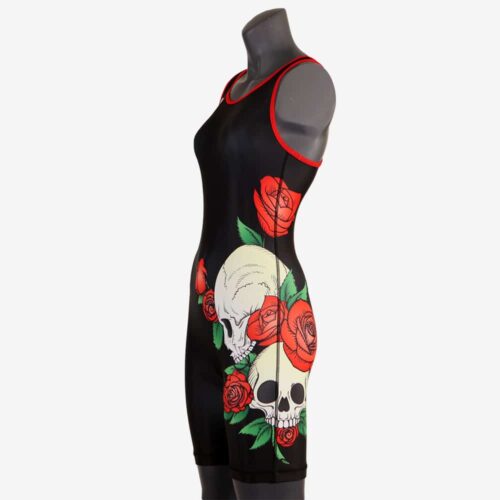 Skulls & Roses - Womens Singlet - Image 8