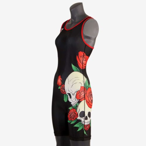 Skulls & Roses - Womens Singlet - Image 7