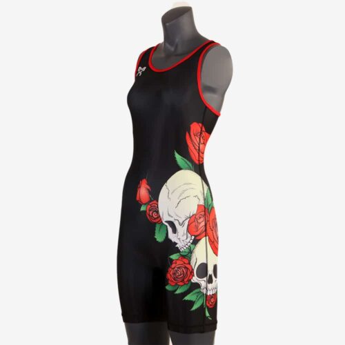 Skulls & Roses - Womens Singlet - Image 6