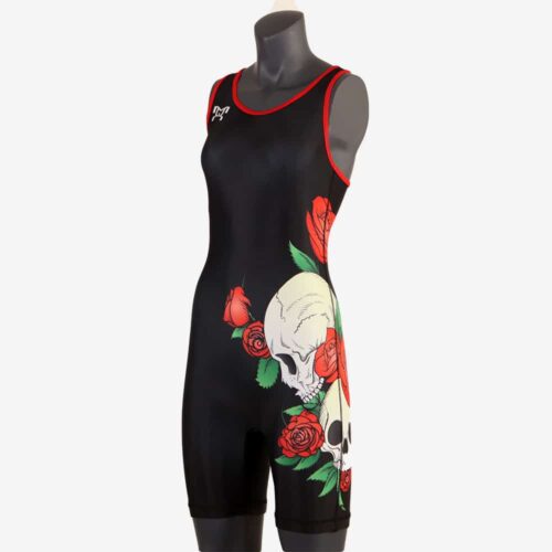 Skulls & Roses - Womens Singlet - Image 5