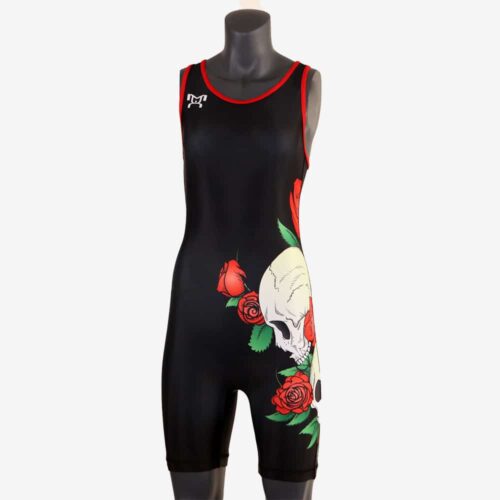 Skulls & Roses - Womens Singlet - Image 3