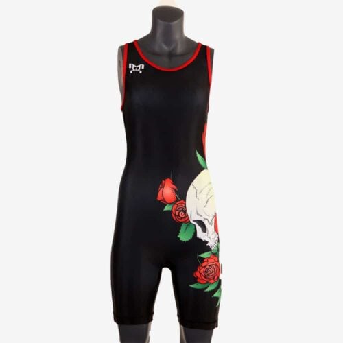 Skulls & Roses - Womens Singlet - Image 2