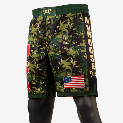 MyHOUSE USA "Wrestler Camo" Shorts - Green - Image 27