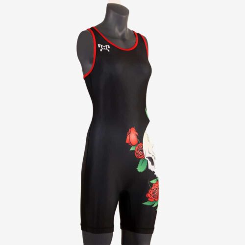 Skulls & Roses - Womens Singlet - Image 34
