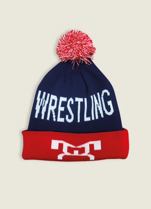 MyHouse Throwback Wrestling Pom Pom Hat