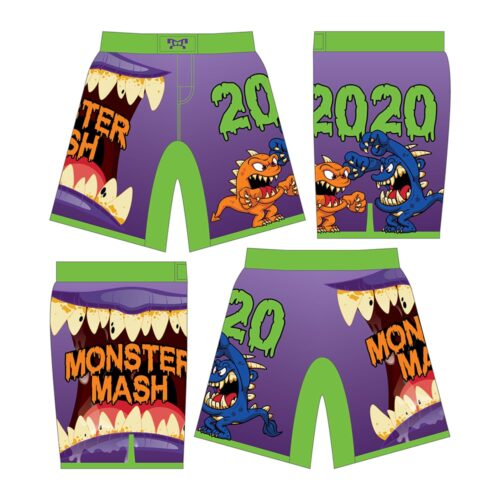 Monster Mash Fight Shorts