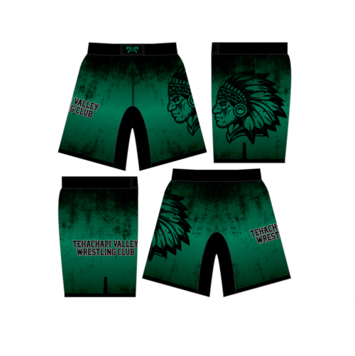 Tehachapi Valley WC Custom Fight Shorts