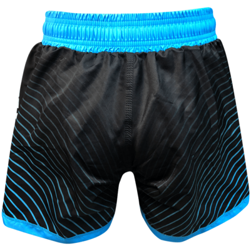 Women's Blue & Black Wave Short