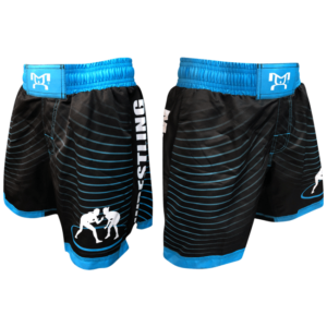 Women's Blue & Black Wave Short