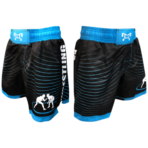 Women's Blue & Black Wave Short