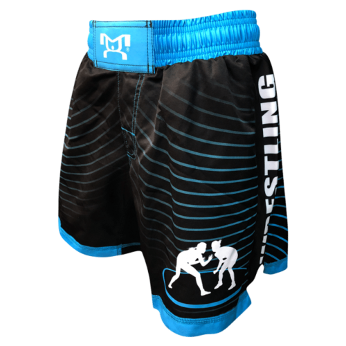 Women's Blue & Black Wave Short