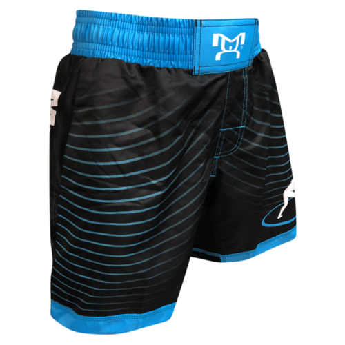 Women's Blue & Black Wave Short