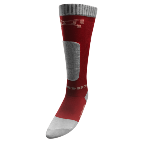 MyHOUSE Deadlift Socks - Red and White - Image 4