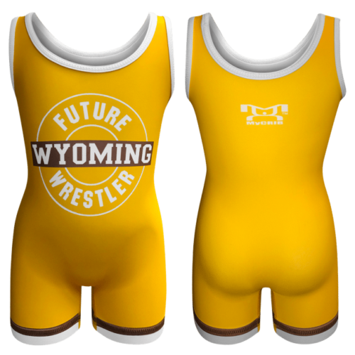 MyCRIB Future Wyoming Wrestler Singlet