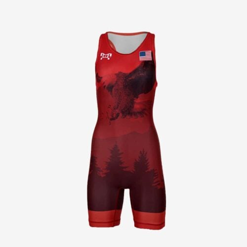 2019 Freestyle Soaring Eagle Singlet Womens - Red