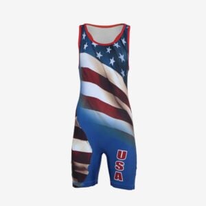 MyHouse Womens USA Flag Singlet