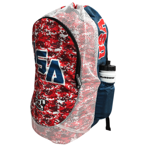 USA RWB Camo - With Water Bottle Pouch - Image 7
