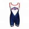 MyCRIB USA Stars and Stripes - Baby Singlet - Image 2