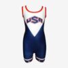 MyCRIB USA Stars and Stripes - Baby Singlet