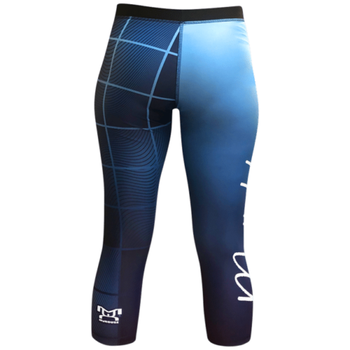Wavy Plaid Women's Leggings - Image 3