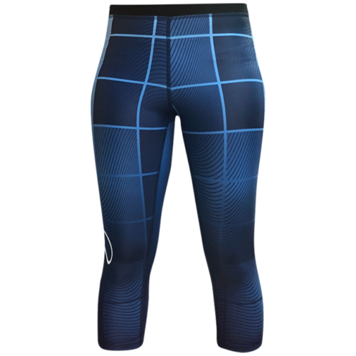 Wavy Plaid Women's Leggings - Image 4
