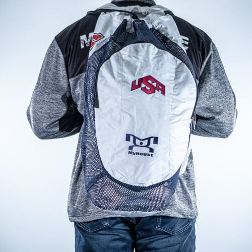 USA Classic Gear Bag With Water Bottle Pocket