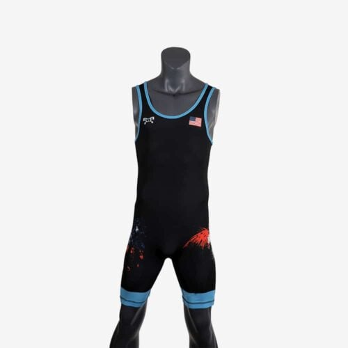 MyHOUSE USA Freestyle - Black Singlet - Image 2