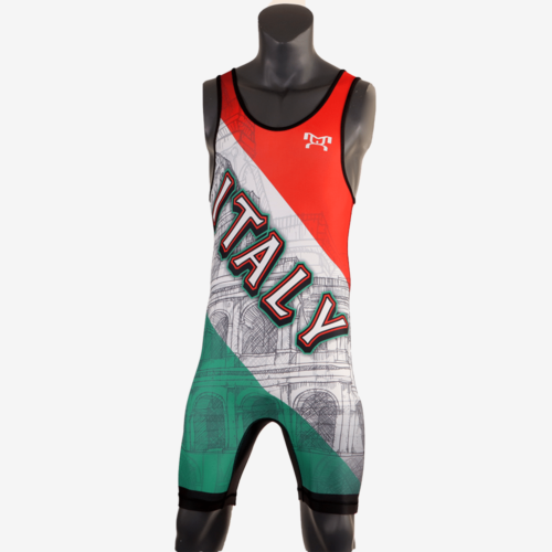Colosseum - Italy Wrestling Singlet - Image 36