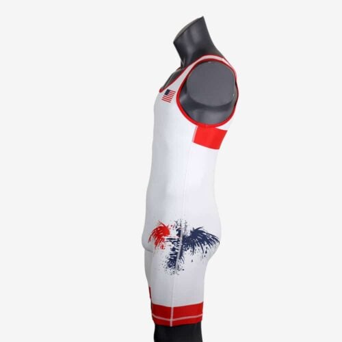 MyHouse USA Freestyle - White Singlet - Image 35
