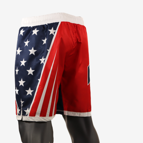 Red USA  Fully Sublimated Fight Shorts - Image 25