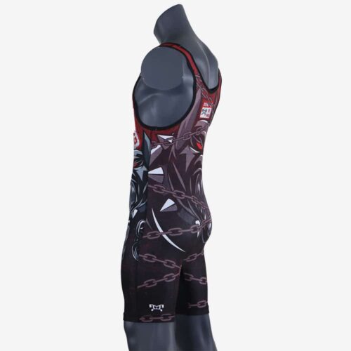 Beware of Dog MyHOUSE Singlet - Red - Image 27
