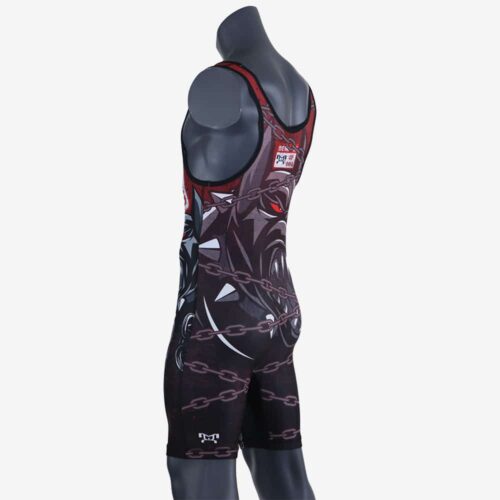 Beware of Dog MyHOUSE Singlet - Red - Image 26