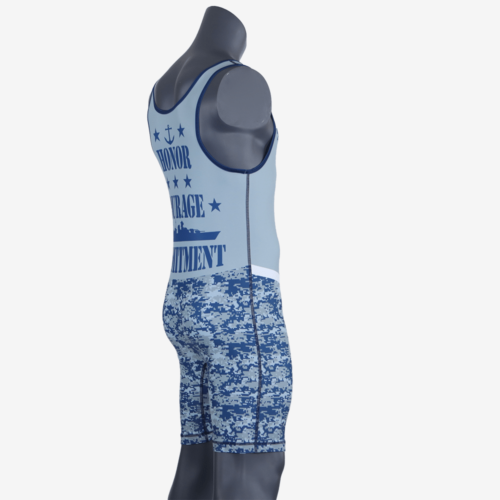 Navy - Men's Singlet - Image 22