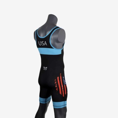 MyHOUSE USA Freestyle - Black Singlet - Image 21