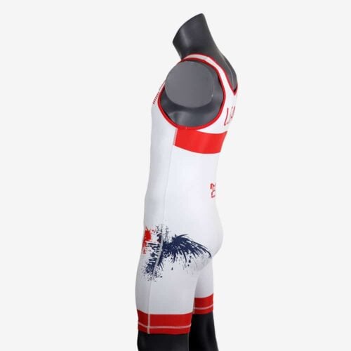 MyHouse USA Freestyle - White Singlet - Image 32