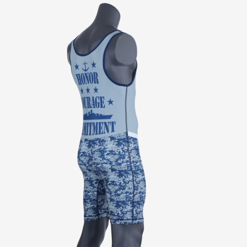 Navy - Men's Singlet - Image 21