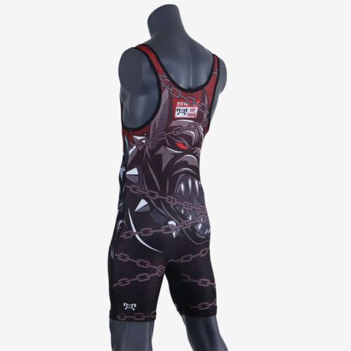 Beware of Dog MyHOUSE Singlet - Red - Image 24