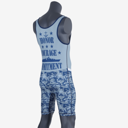 Navy - Men's Singlet - Image 20