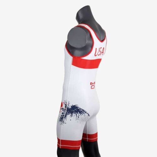 MyHouse USA Freestyle - White Singlet - Image 30