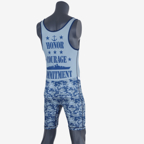 Navy - Men's Singlet - Image 19