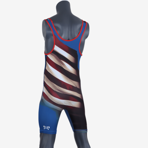 MyHouse Mens USA Flag Singlet - Image 6