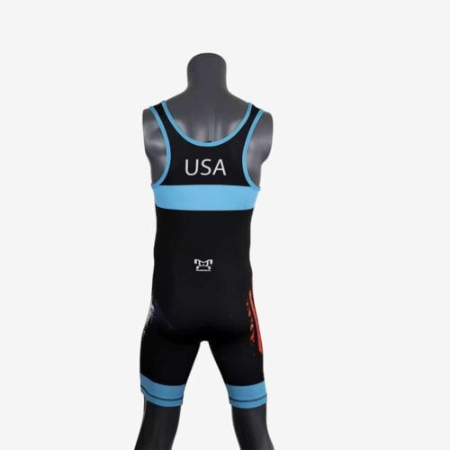 MyHOUSE USA Freestyle - Black Singlet - Image 18