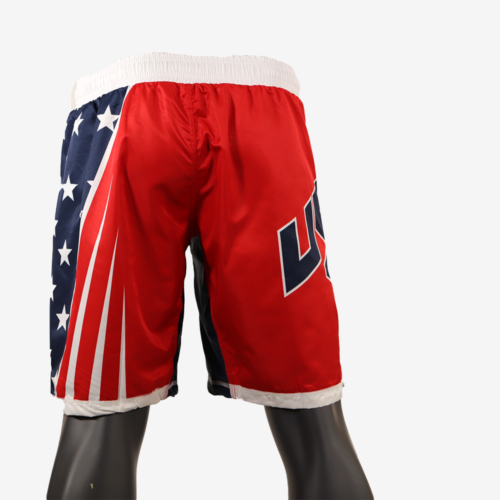 Red USA  Fully Sublimated Fight Shorts - Image 20