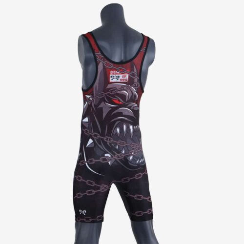 Beware of Dog MyHOUSE Singlet - Red - Image 22